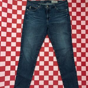 AG Adriano Legging Ankle - Super Skinny Ankle Indigo Skinny Jeans